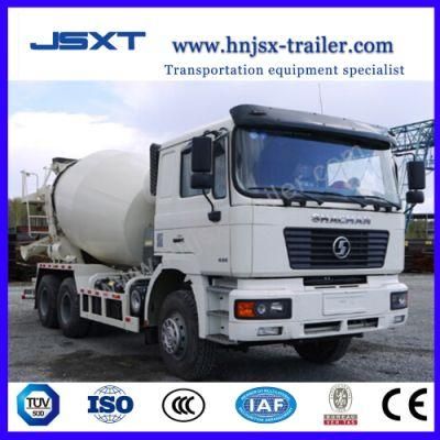 Jushixin Construction Equipment with Shacman 6X4 Concrete Mixer Truck