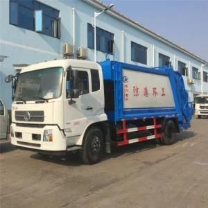 China Special Truck Dongfeng Tinajin 10 Cubic Waste Collecting Garbage Compressor Truck