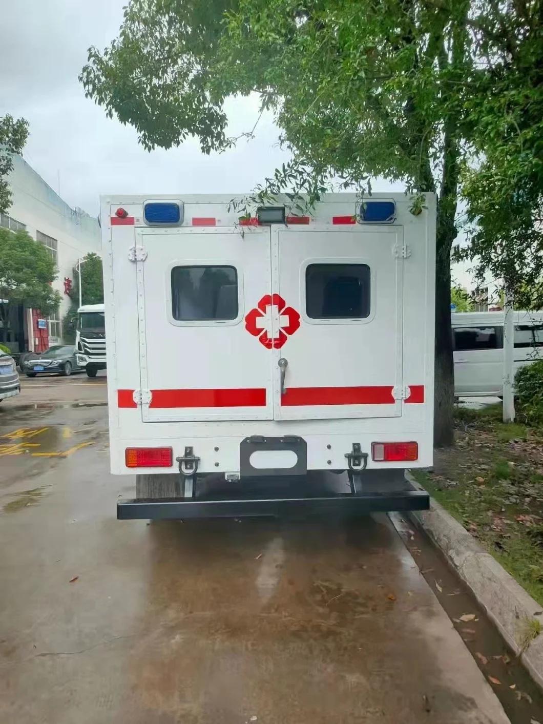Dongfeng 4X4 Box Type Ambulance/Cross-Country Ambulance with Maximum Wading Depth of 1.2m