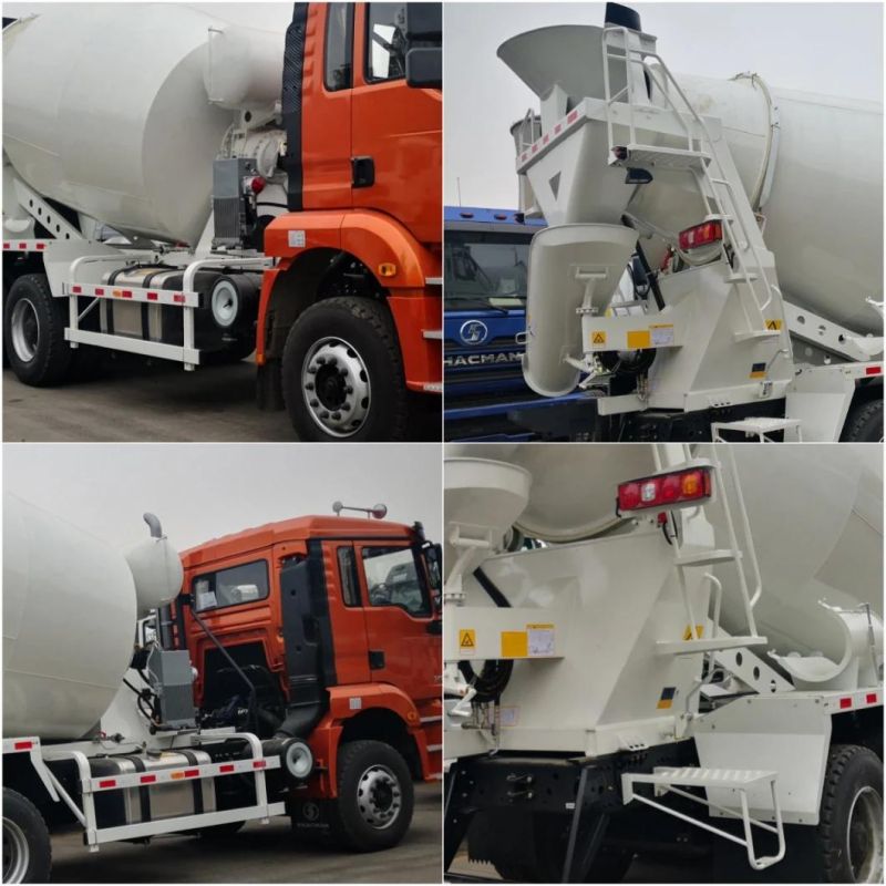 Shacman 6X4 Concrete Mixer Truck Cement Mixing Truck Left Right Drive