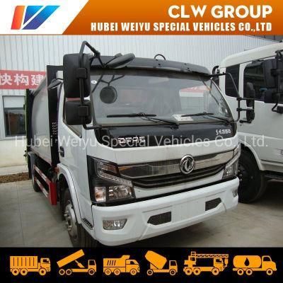 Dongfeng 4X2 6m3 Compactor Compressed Waste Garbage Truck