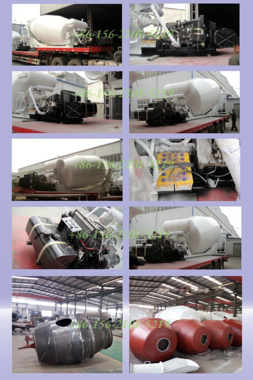 Bueno Brand 18cbm Material Cement Concrete Mixer Drum for Renault Volvo Concrete Mixer Truck Chassis