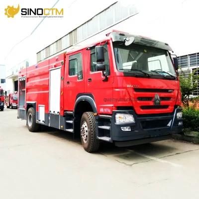 HOWO 4X2 8000liters Fire Fighting Truck Lower Price