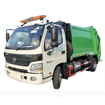 Foton Mini 6cbm Garbage Compactor Truck Refuse Collection Vehicle