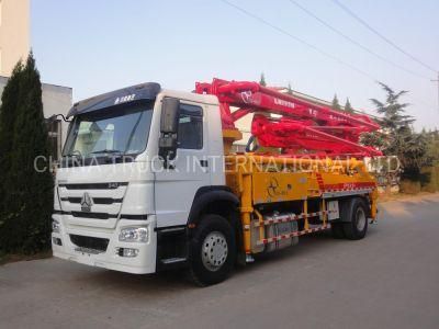 Sinotruk HOWO 4X2 6X4 Concrete Pump Truck for Construction