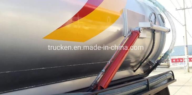 Forland 8tons Mobile Sewage Suction Vehicle Vacuum Tank for Sewer Cleaning