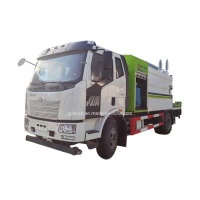 Good Quality FAW Water Tank Dust Suppression Sprayer 50m 60m 100m 120m 150m Disinfection Truck Remote Air-Feed Sprayer for Virus