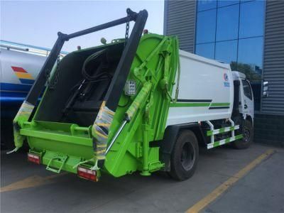 Dongfeng 5m3 Compactor Garbage Truck with Swing Arm System