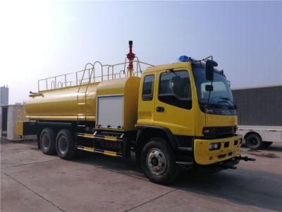 Good Quality Isuzu Fvz Fire Water Tank Truck 15000liters