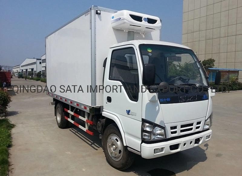 HOWO Light Rhd/LHD Cargo Box Freezer Refrigerator Van Truck