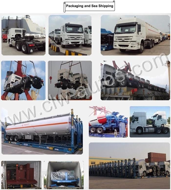 Hohan 6*4 270 HP Vacuum High Power Sewage Suction Truck with Suction Pump Sewage Transport Truck
