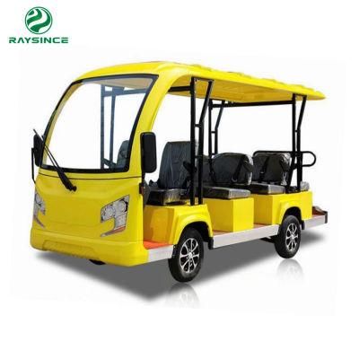 Hot Sale Electric Vehicle 11 Seater 4 Wheels Electric Sightseeing Car