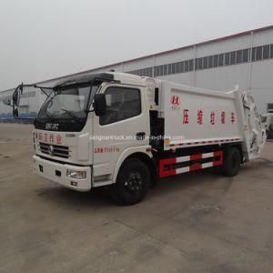 Dongfeng Good Quality 7 Cubic Meters Compactor Garbage Truck