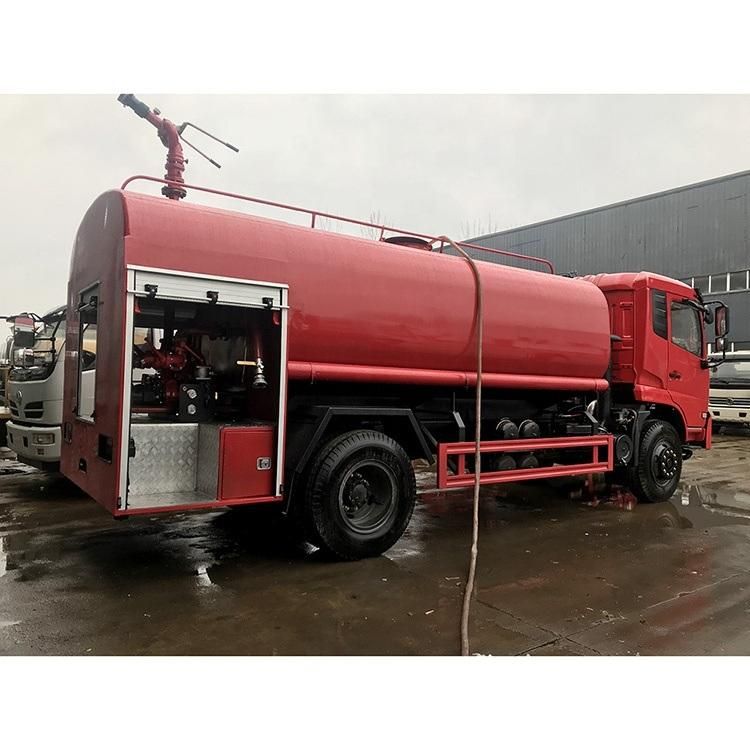 Dongfeng Tianjin 12000 Liters Water Bowser 4X2 12 Cbm Forest Fire Truck