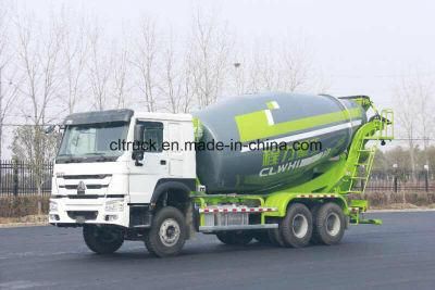 HOWO 12cbm Concrete Mixing Carrier Wet and Dry Transit Mixing Truck