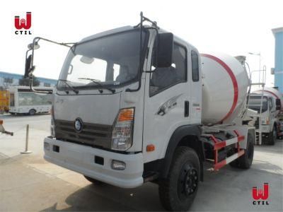 Sinotruk Factory Supply 3-5cbm 4X2 Concrete Mixer Truck