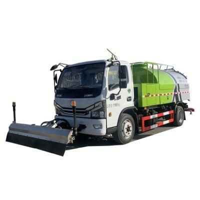 High-Pressure Cleaning Vehicle with 8 M3 Water Tanker and Working Platform for Cleaning The Subway and Pavement