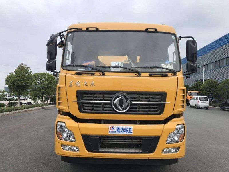 Dongfeng 6X4 18cbm 18tons Vacuum Sewage Suction Tanker Truck with Water Ring Vacuum Sewage Suction Truck