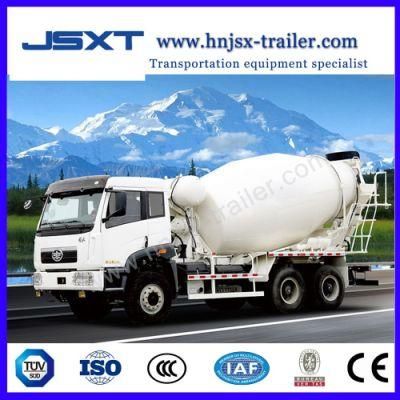 Jushixin High-Configuration Concrete Mixer Truck Under Front-View