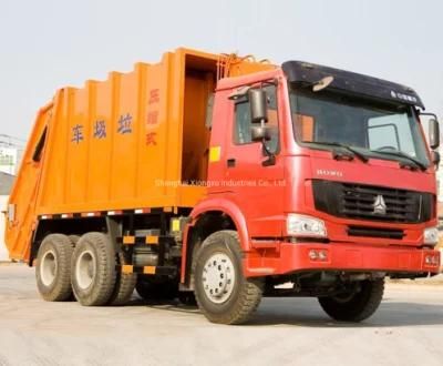 16m3 Sinotruk HOWO Refuse Compactor Truck Bin Truck Rubbish Truck Waste Collector Truck Garbage Truck 16000L Nigeria