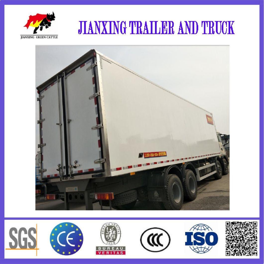 HOWO 10 Ton Food Freezing Freezer Cooling Refrigerator Refrigeration Refrigerated Box Van Truck Price