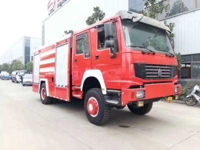 HOWO off-Road 5, 000L 6, 000L Water Tanker Fire Engine for Sale