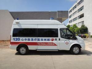 Ford Transit V348 Laminar Flow Negative Pressure Ambulance with Long Low of Lights