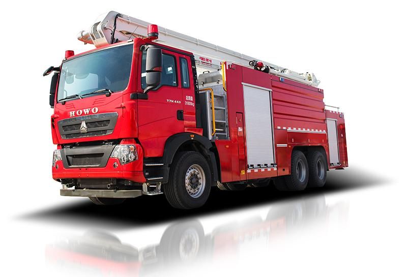 Zoomlion Water Tower Diesel Engine Fire Fighting Truck