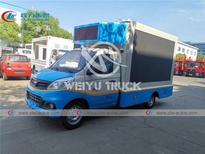 Foton 4X2 Small Mobile Digital LED Advertising Truck P4/P5/P6 LED Screen Full Color Display Truck for Road Show