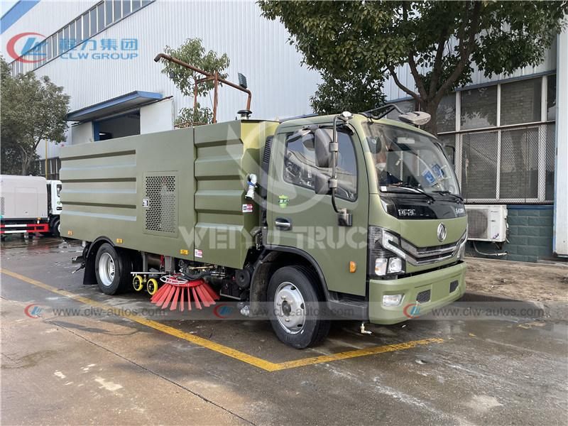 Dongfeng 9cbm 9000litres Water Tank 5cbm 5000litres Dust Tank Road Cleaning and Sweeper Truck
