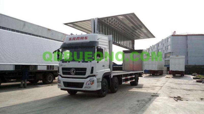 Customized 20FT CKD Wing Opening Van Truck Body for Hino Mitsubishi Fuso Truck