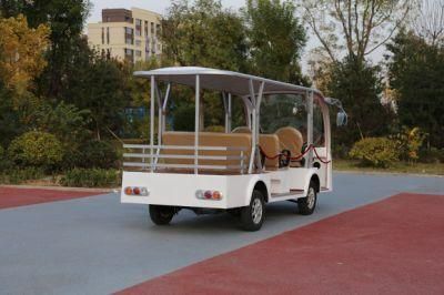 New 14 Passager Electric Resort Car /Sightseeing Bus/Tourist Electric Car with Door Available for Sale