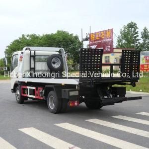 HOWO Left Hand Drive Road Rescue Wreck Towing Truck