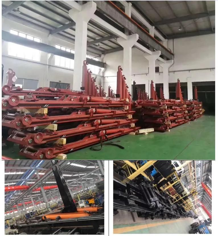 Clw Made 8t 10t 12t 14t 16t 20t Customized Hook Lift Bodies / Roll off Containers Truck Parts Hook Lift Hoists for Sale