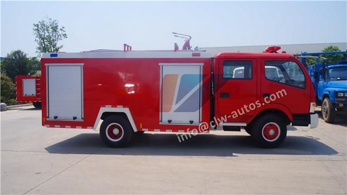 Tender 1tons Fire Fighter Vehicle Dongfeng 1000liters Water Tank Fire Fighting Truck for Myanmar