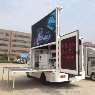 HOWO 4X2 Light Mobile LED Truck with Folding Stage