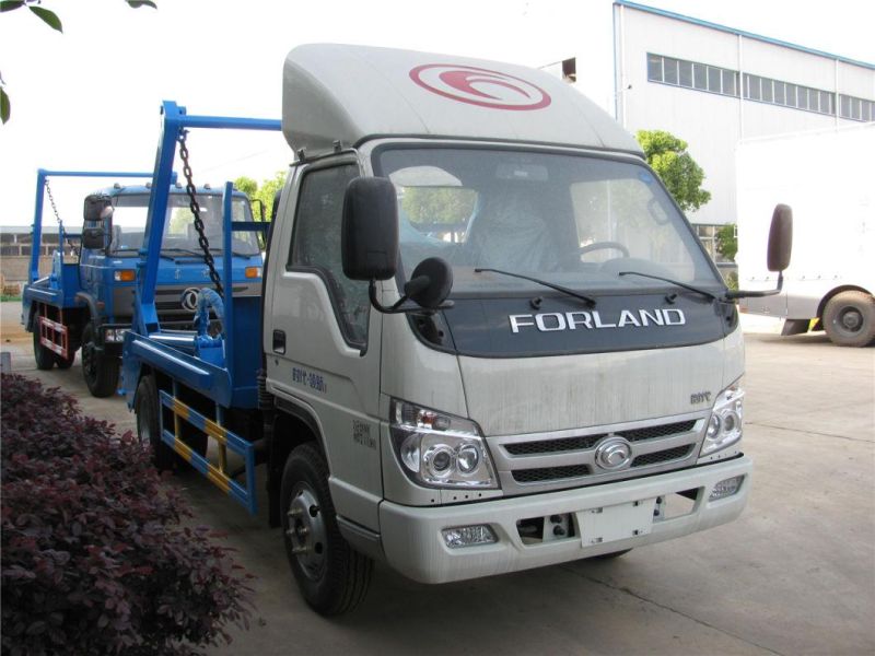 Forland 4X2 4 M3 Skip Loader Garbage Truck for Sale