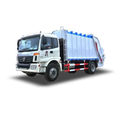 Foton Auman 4X2 12-15m3 Compactor Garbage Truck Price