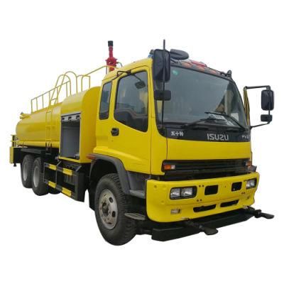 I Suzu 6X4 Fvz Cleaning 25000 Liters Water Tank Fire Truck with Rear Spray