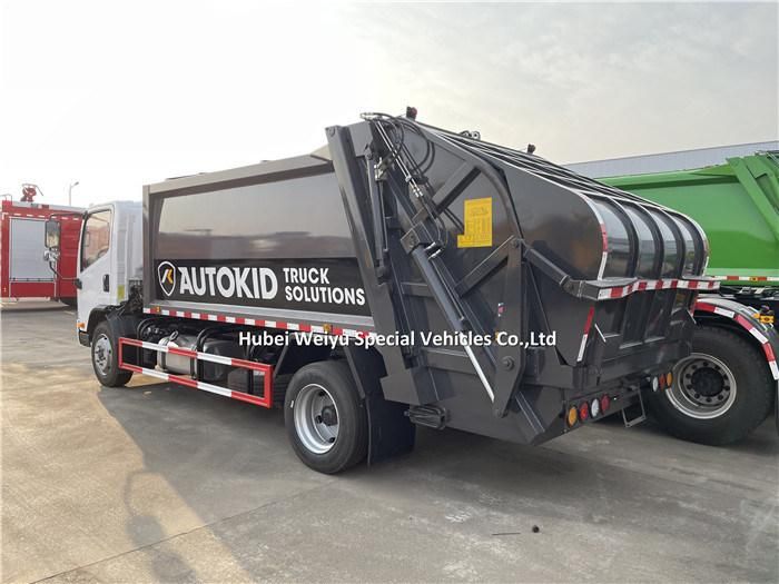 FAW Compressed Garbage Truck 8m3 Waste Compactor Truck