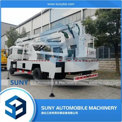 High Altitude Aerial Working Platform Truck 12m 14m Cherry Picker Truck for Sale