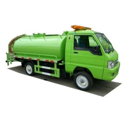 Forland 3000liters Septic Tank Vacuum Trucks (4X2 RHD Vacuum Tanker for Wast Water Sewage)