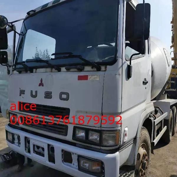 8m3 Mixing Machinery Fuso Mitsubishi Cement Concrete Mixer Truck for Sale