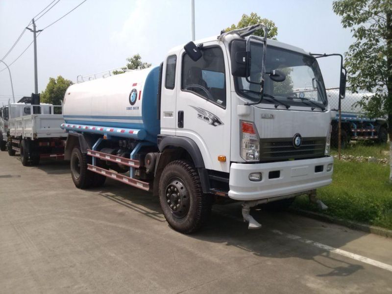 Sinotruk Cdw 4000 Litres Water Sprinkler Tank Truck for Gardening