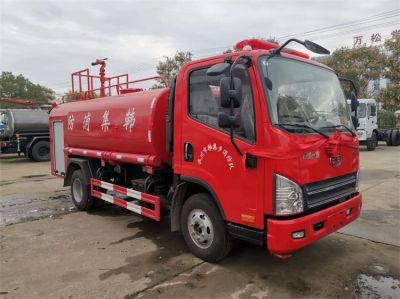 Factory Supply FAW 8tons 8t 8000L Water Cannon Sprinkling Fire Trucks