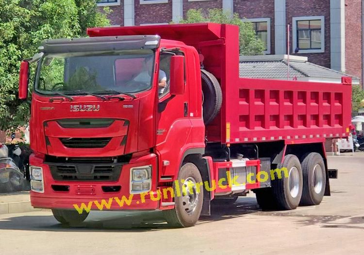 10wheels 25tons Giga Dump Truck Export to Philippines