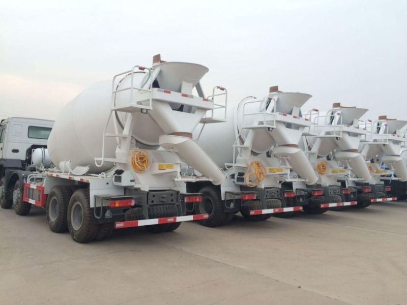 Sinotruk HOWO 12cubic 371HP Cement Concrete Mixer Truck