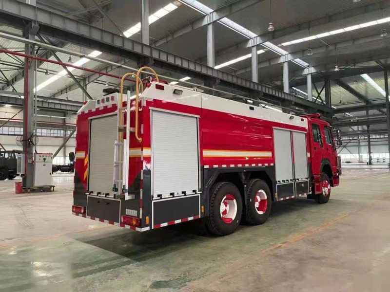 HOWO Hot Sale 12000 Liters Fire Fighting Truck Airport Fire Truck with High Quality