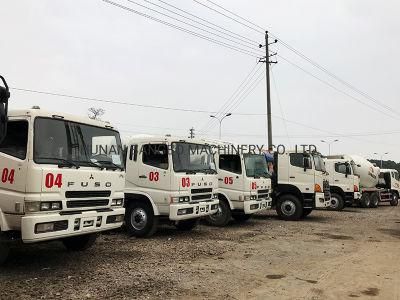 10cbm Beton Mixer Mini Cement Transit Mixing Truck Used Concrete Batch Mixer Trucks