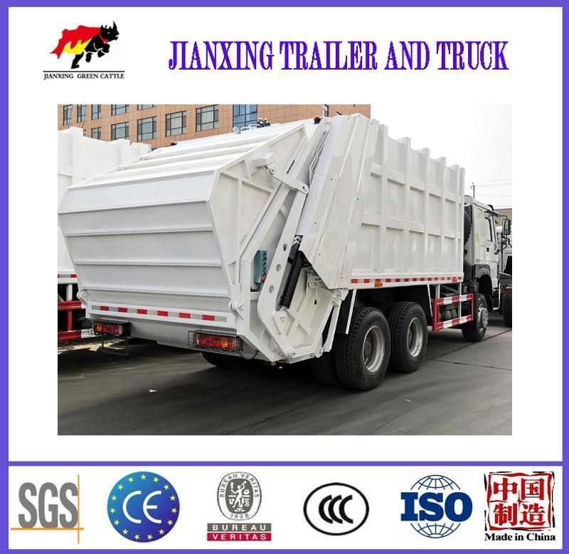 High Quality HOWO 4X2 5cbm Compactor Garbage Truck 6 Wheels Garbage Truck and Price 8cbm Garbage Truck with Compactor